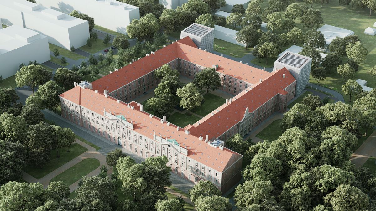 Historie pražské Invalidovny: Měla být devětkrát větší, teď se dočká obnovy